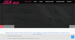 Desktop Screenshot of jka-bus.com.pl
